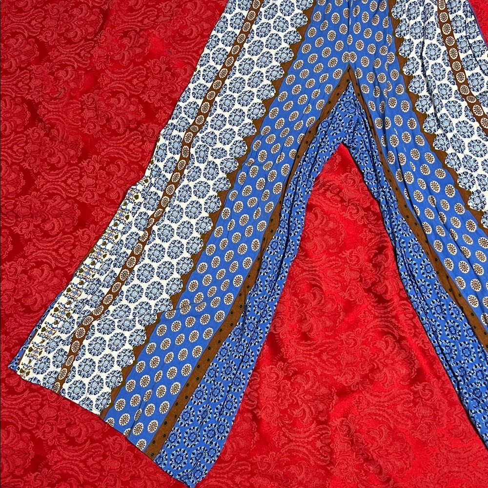 MSK Multicolor Strapless Rayon Patterned Jumpsuit… - image 8